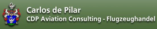 Carlos de Pilar - CDP Aviation Consulting - Flugzeughandel