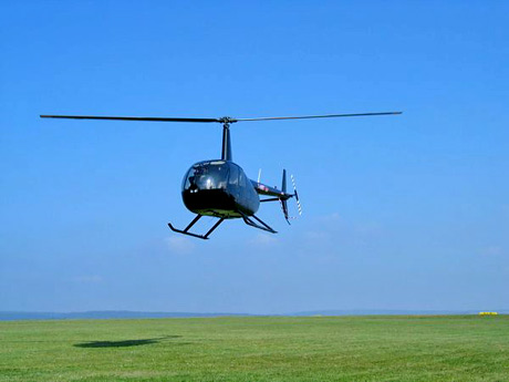 Helikopter Einsatz zur Schadensregulierung